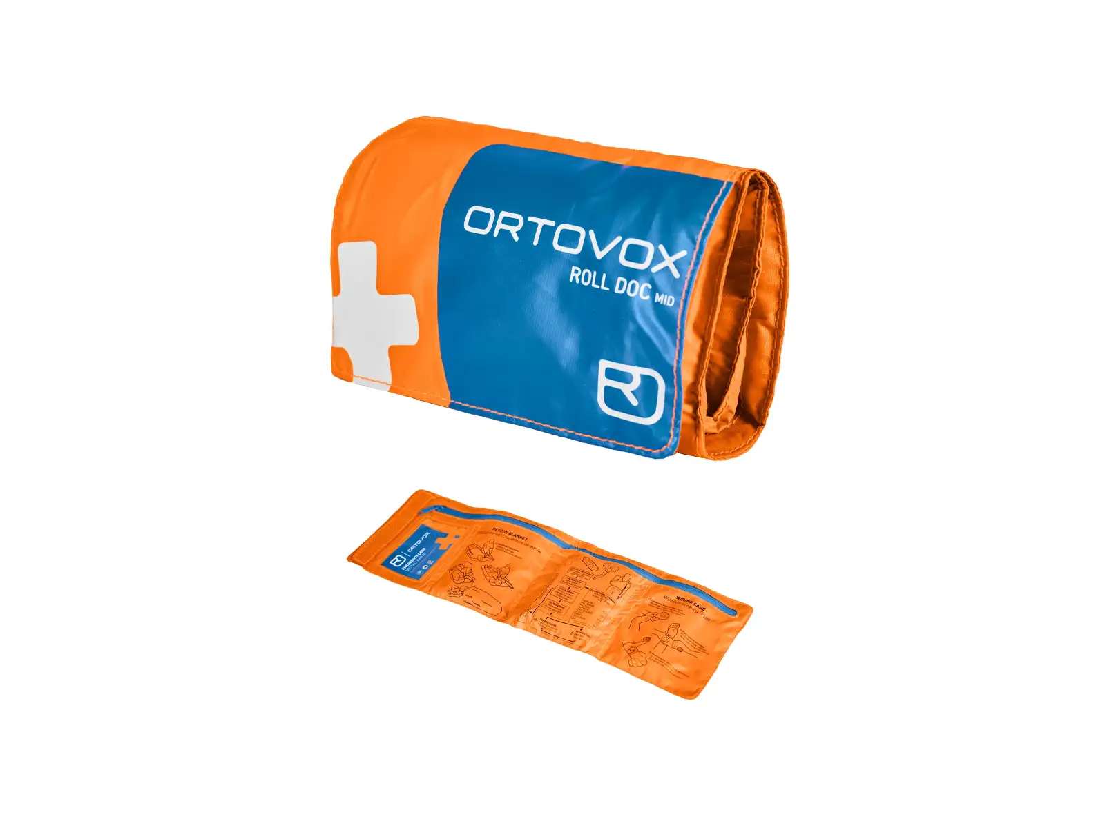 Ortovox First Aid Roll Doc Mid Erste-Hilfe-Set Shocking Orange
