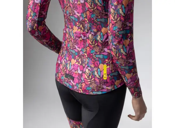 Alé Pragma Flowery Damen Langarmtrikot Pink