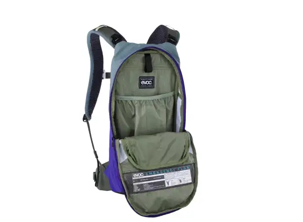 Evoc Stage 6 l Rucksack Steel/Violet/Dark Olive