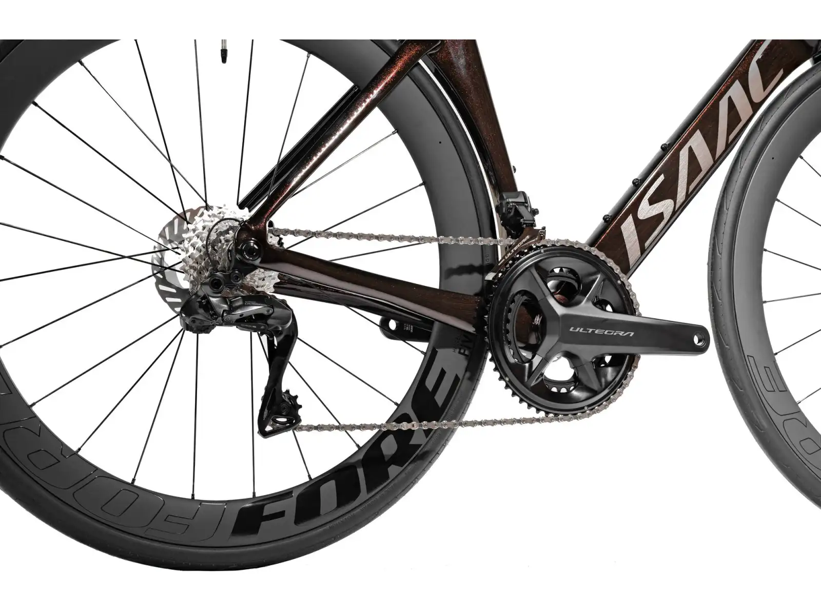 Isaac Meson DuraAce Di2 Rennrad Ruby Red