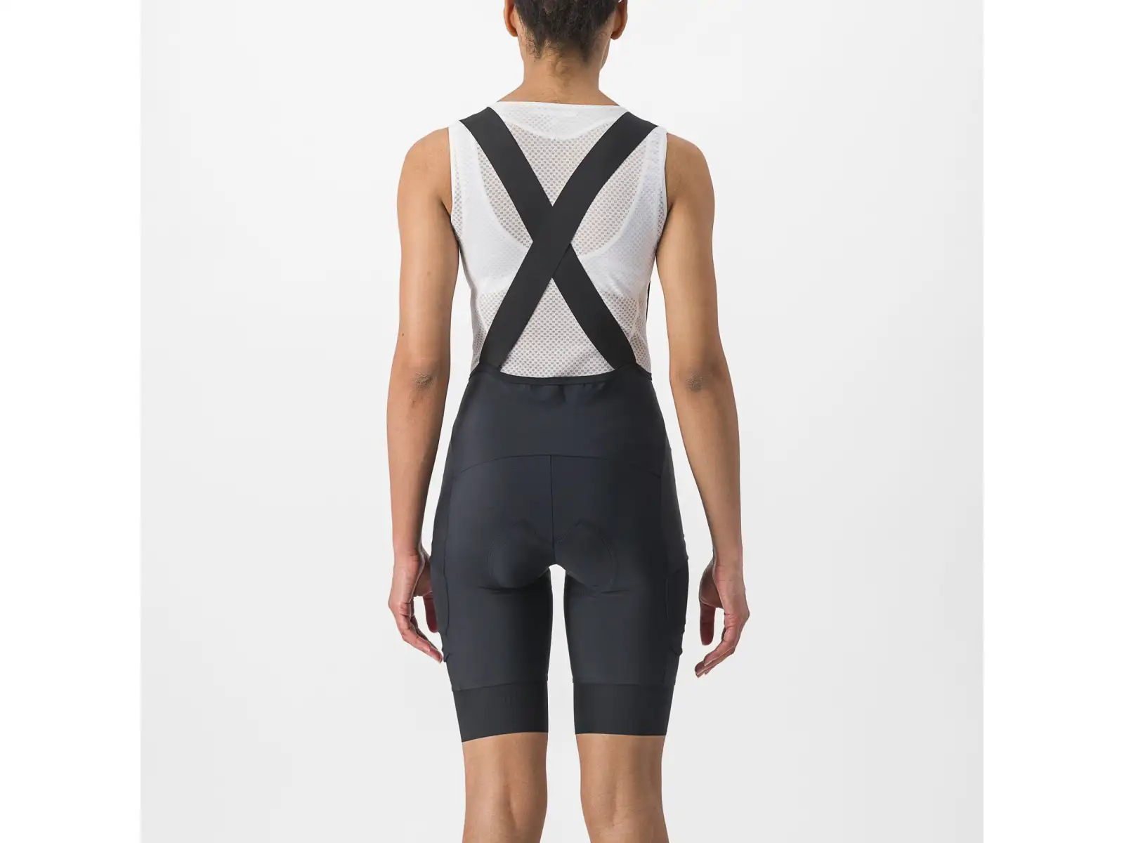 Castelli Unlimited Cargo Damen-Trägershorts Black
