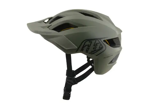 Troy Lee Designs Youth Flowline MIPS Kinderhelm Point Army/Phantom