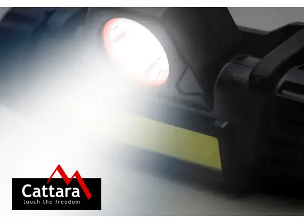 Cattara Stirnlampe 120 lm wiederaufladbar