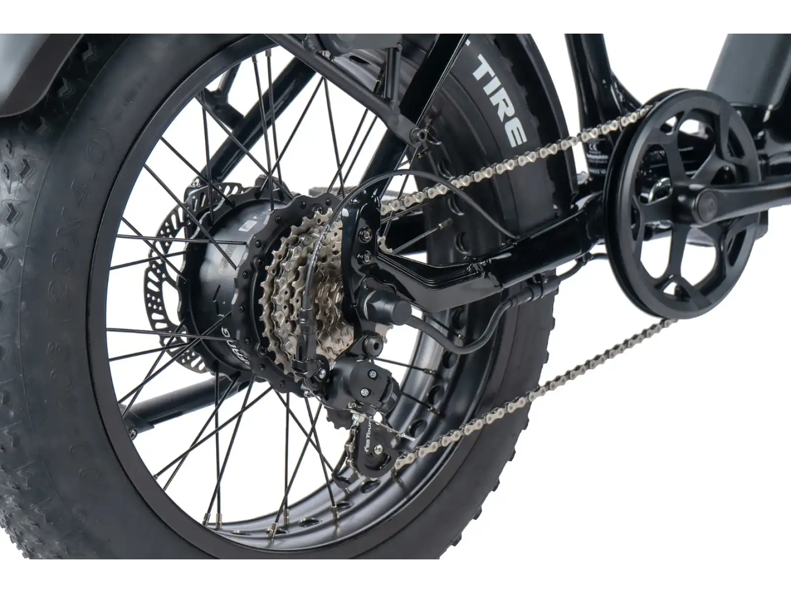 Leader Fox Cody 20 Faltrad E-Bike schwarz