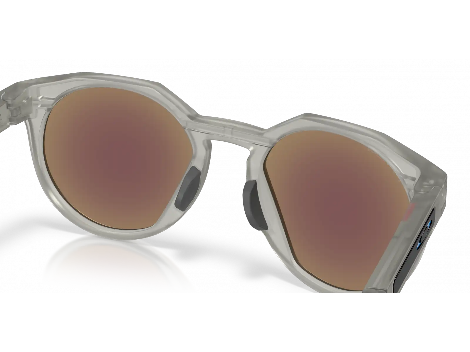 Oakley HSTN Brille Matte Grey Ink/Prizm Sapphire