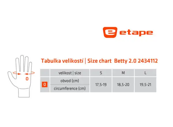 Etape Betty 2.0 Damenhandschuhe – Schwarz/Pink