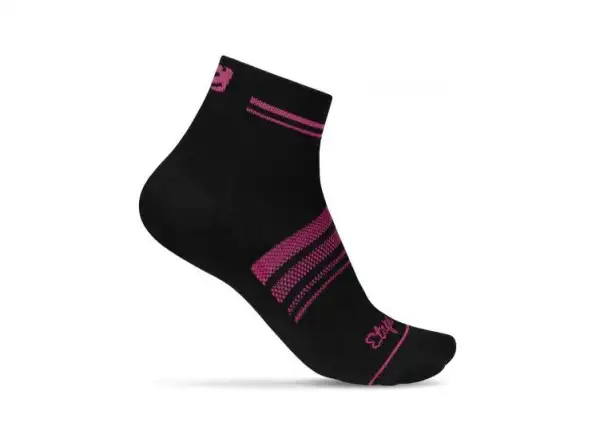 Etape Kiss Socken Schwarz/Rosa