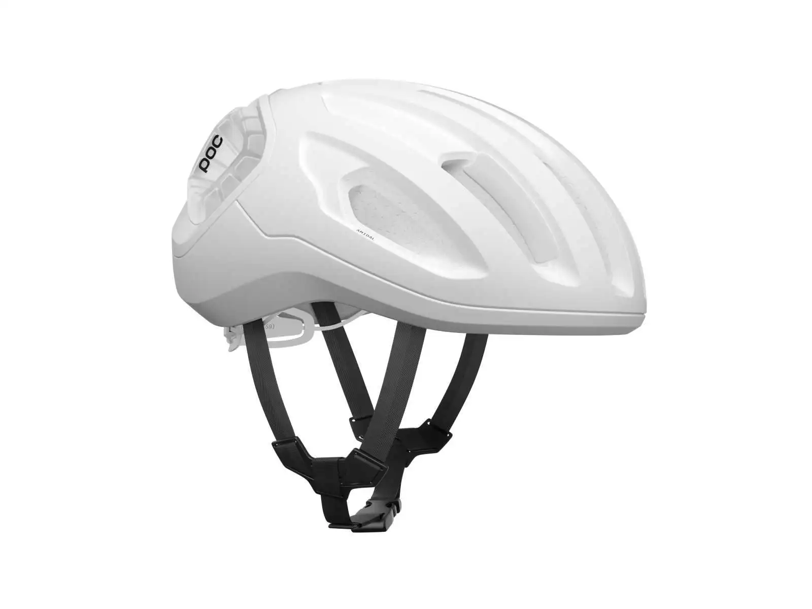 POC Amidal Rennradhelm Hydrogen White Matt