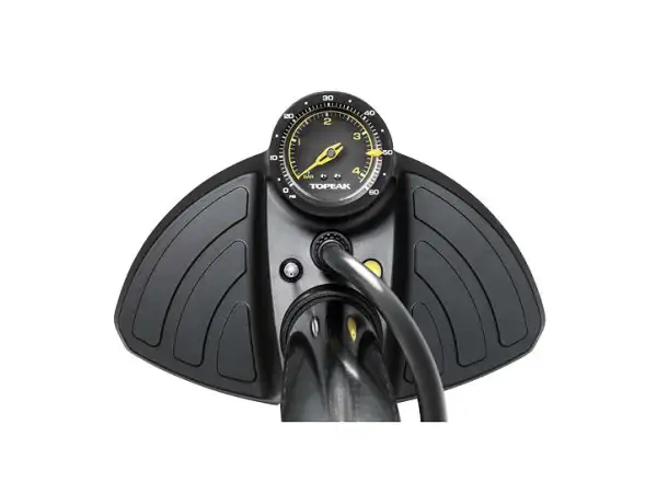 Topeak Joeblow Mountain Werkstattluftpumpe schwarz