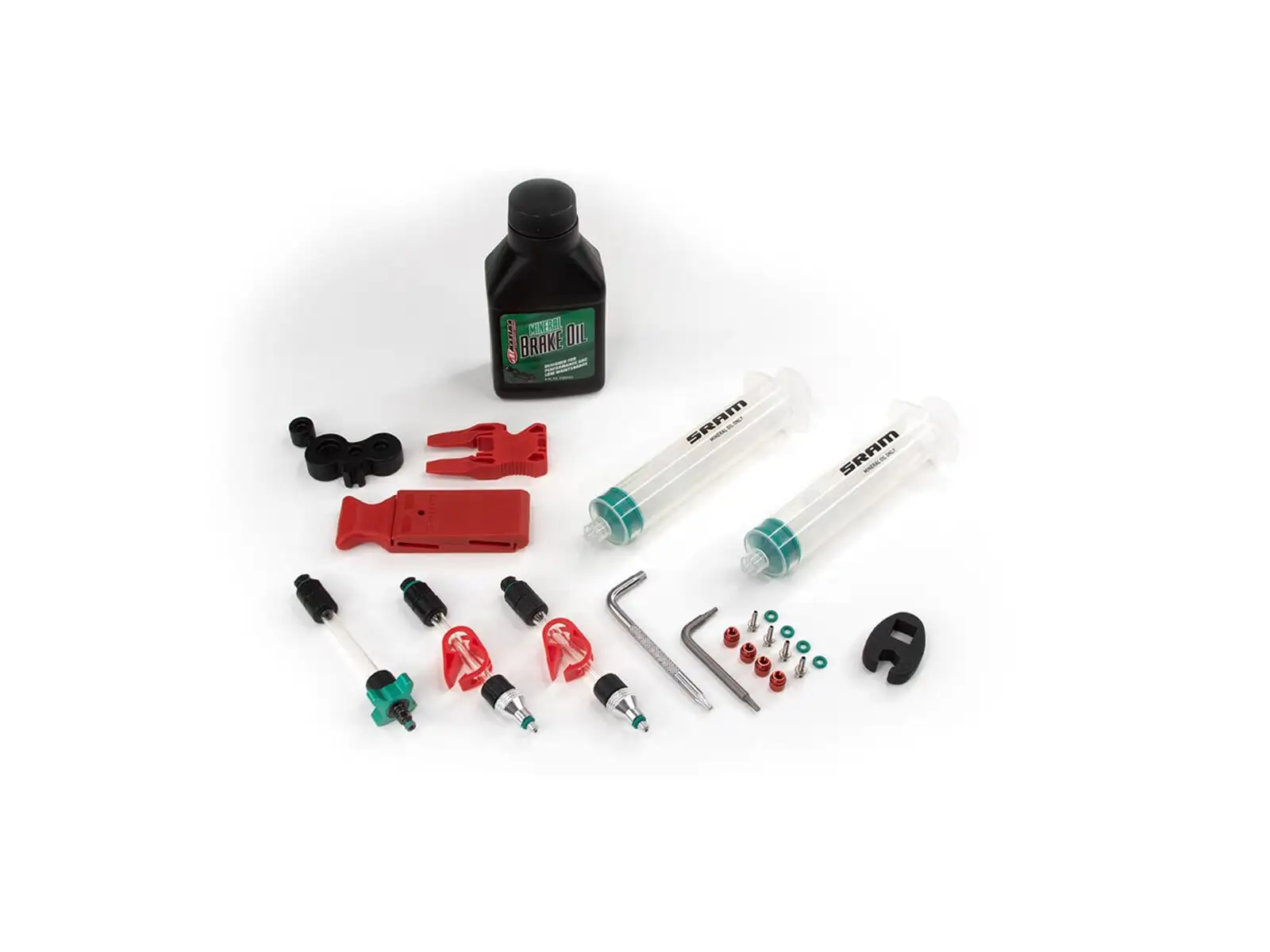 Sram Entlüftungs-Set Standard V2 für Bremsen mit mindestens Öl + 120 ml Öl