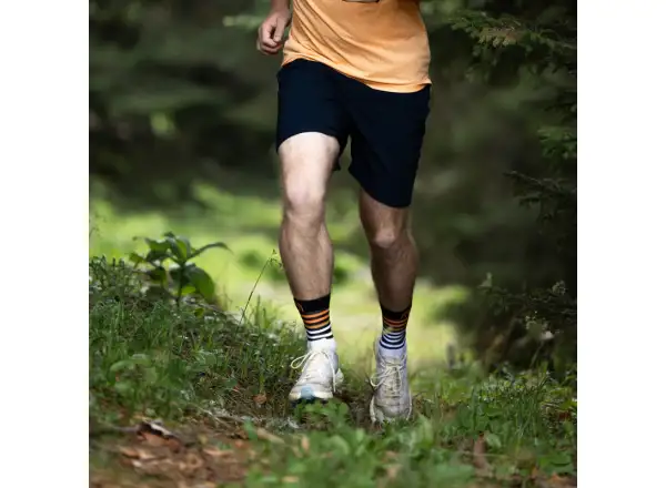 Sidas Run Anatomic Light Crew Laufsocken weiß-schwarz