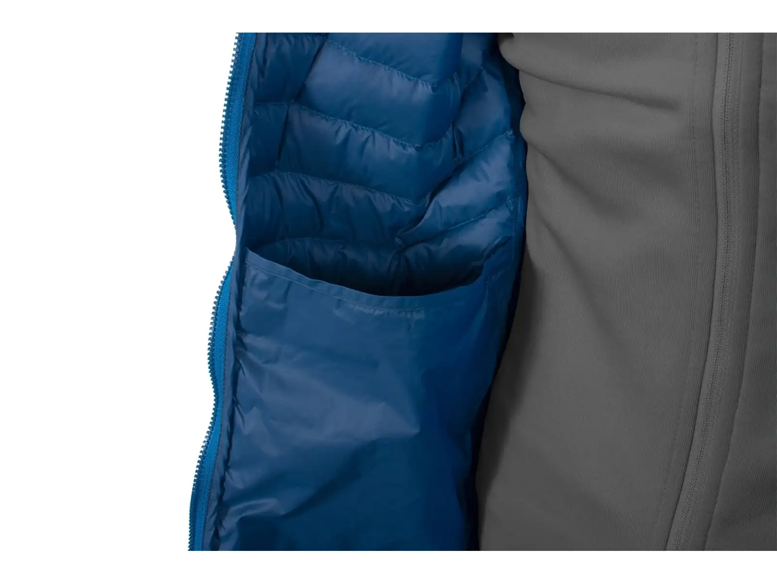 Acepac Micron Herren Daunenjacke grau