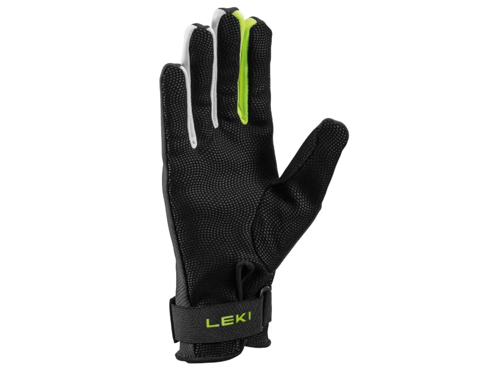 Leki Guide Handschuhe Charcoal/Neon yellow/White