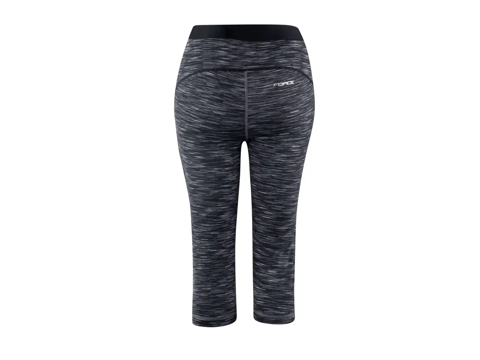 Force Lady Fit 3/4 Shorts ohne Polsterung Schwarz