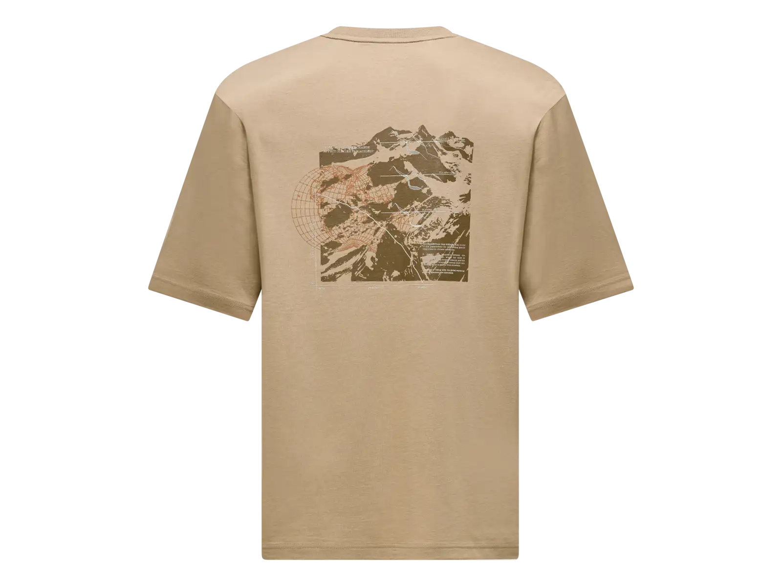 Salewa Eagle Glacier Loose T-shirt Herren T-Shirt Kurzarm Quicksand