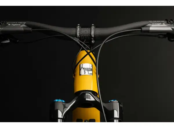 Santa Cruz Heckler SL 1 C Stout Vollgefedertes E-Bike Gloss Mustard Yellow