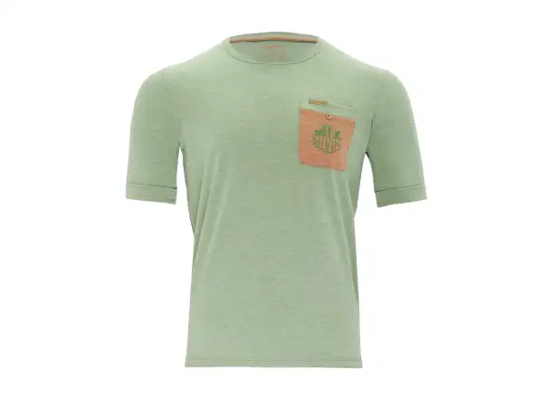 Silvini Calvisio Herren T-Shirt Kurzarm Olive/Tiger