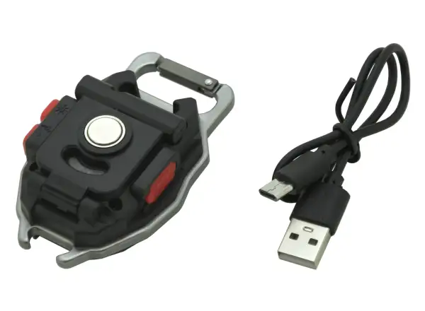 Cattara Taschenlampe COB 560 lm mit Multi-Emblem und Feuerzeug