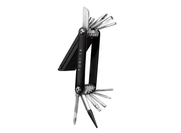 Topeak Tubi 18 Multi-Tool mit 18 Funktionen in Schwarz