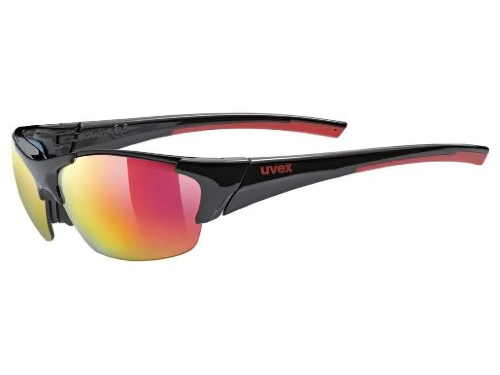 Uvex Blaze III Brille black/red