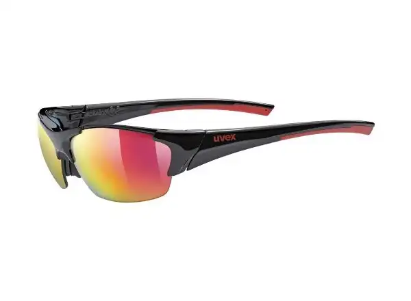 Uvex Blaze III Brille black/red
