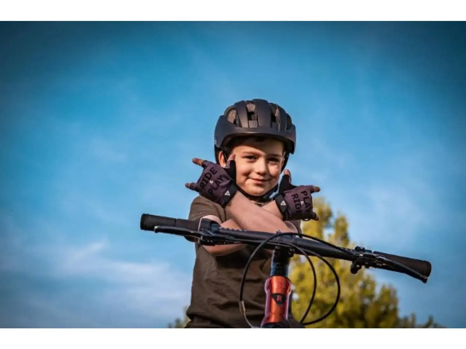 Rascal Ride and Play Kinderhandschuhe grau