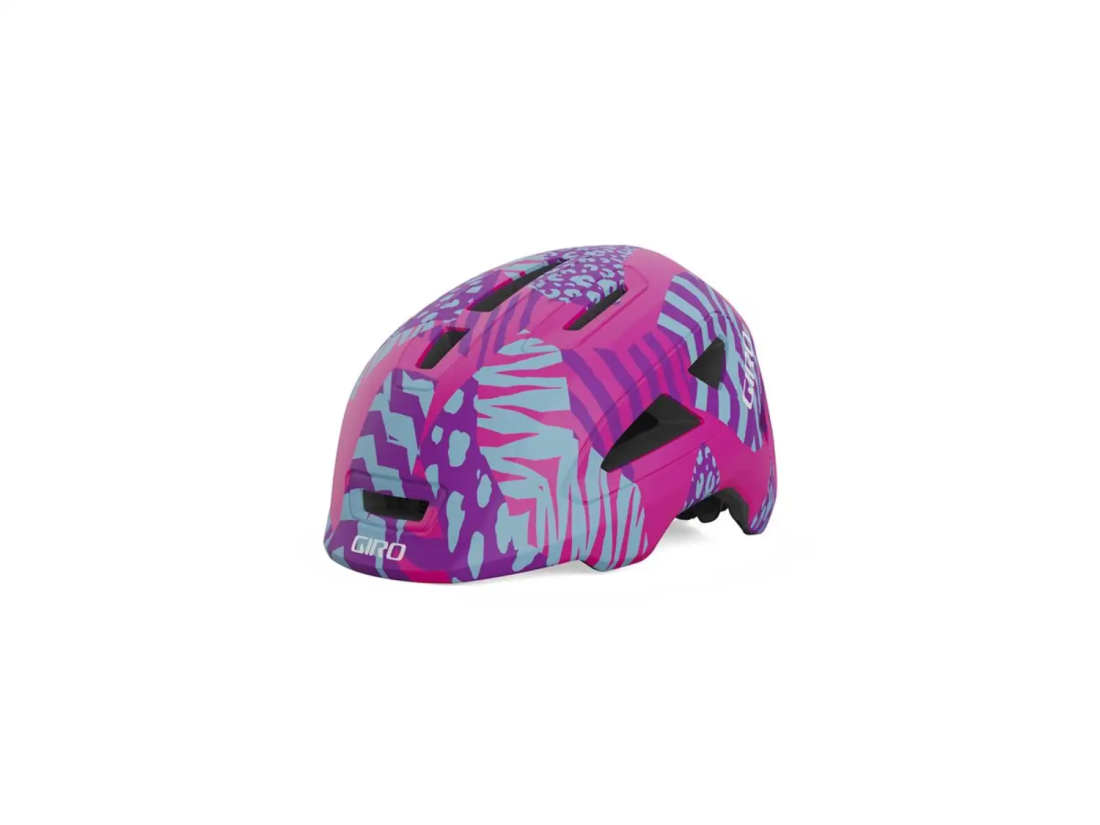 Giro Scamp II Kinderhelm Mat Pink Animal