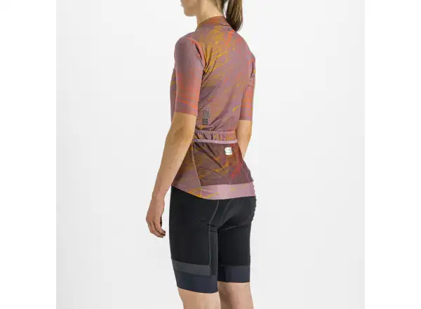 Sportful Cliff supergiara Damen Kurzarmtrikot malve