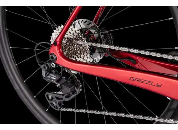 4Ever Grizzly Race Gravelbike Flame red