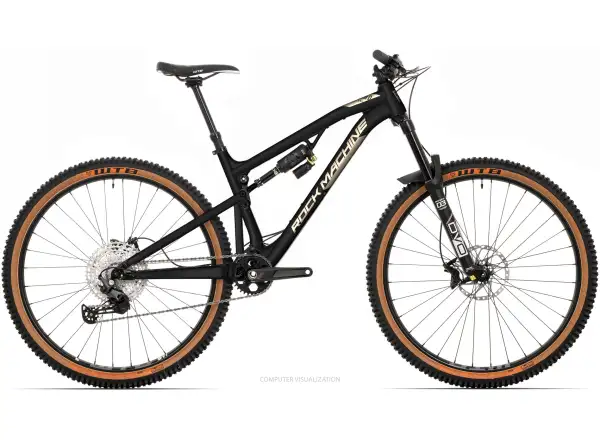 Rock Machine BLIZZARD TRL 70-29 Mountainbike Black/Sand MUSTER