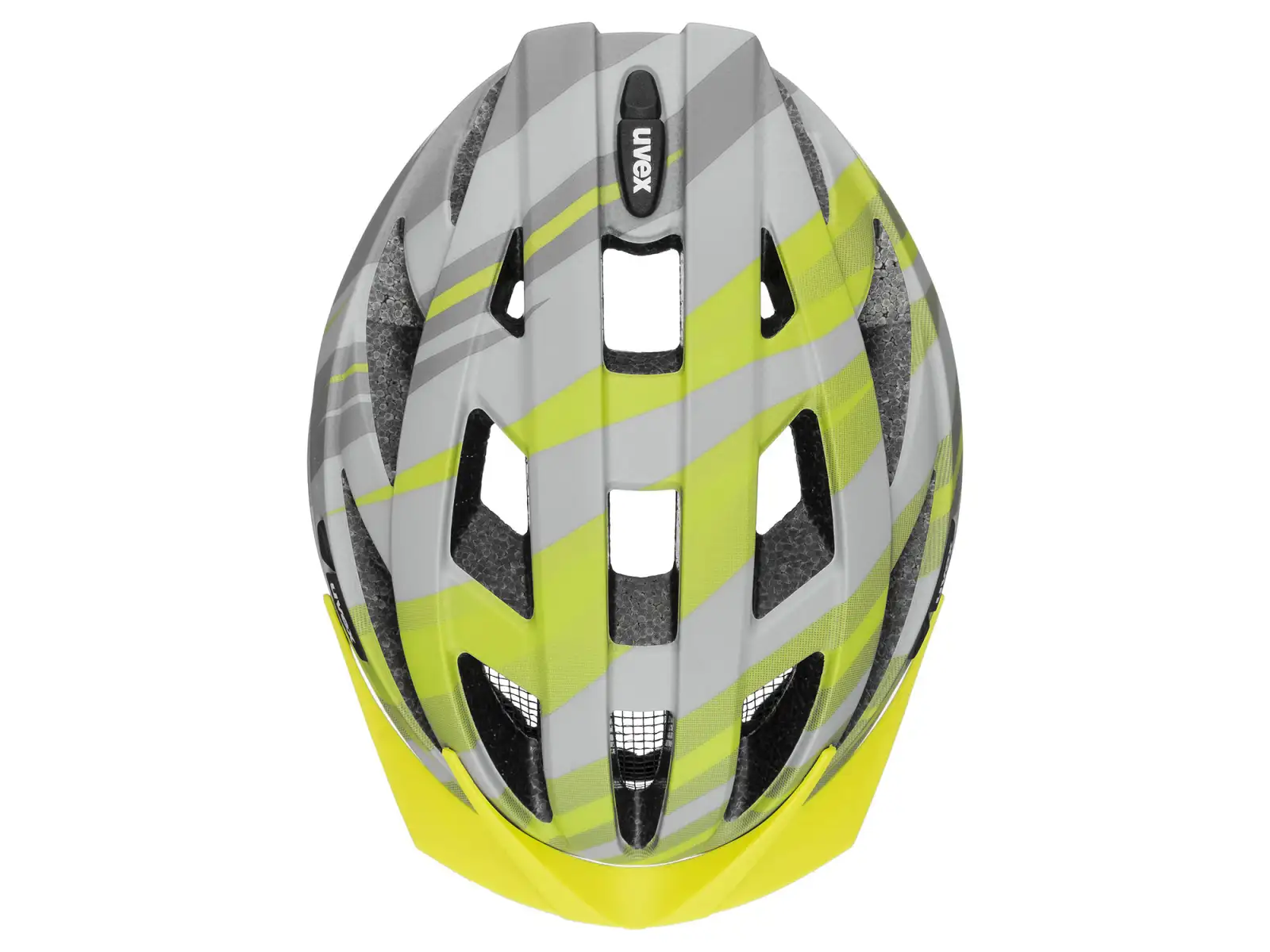 Uvex Air Wing CC Helm Grey/Lime Matt