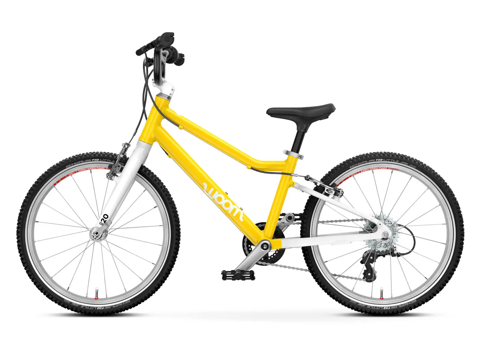 Woom GO 4 Vibrant Yellow 20 Kinderfahrrad