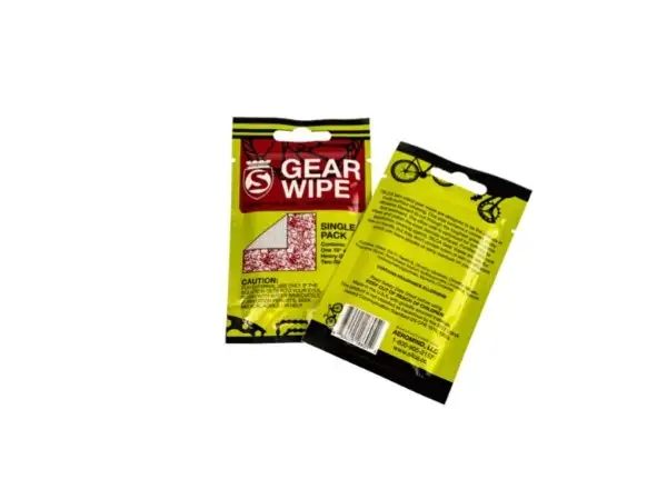 Silca Gear Wipe Singles Satz Tücher