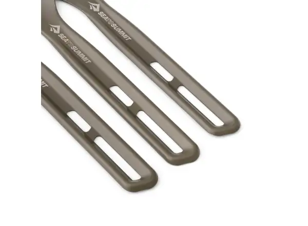 Sea to Summit Frontier Ultralight 3 teiliges Besteck mit Karabiner