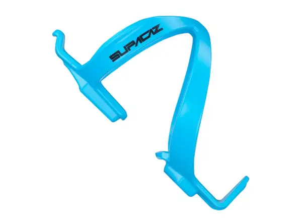 Supacaz Fly Cage Poly Plastic Flaschenhalter Neon Blau