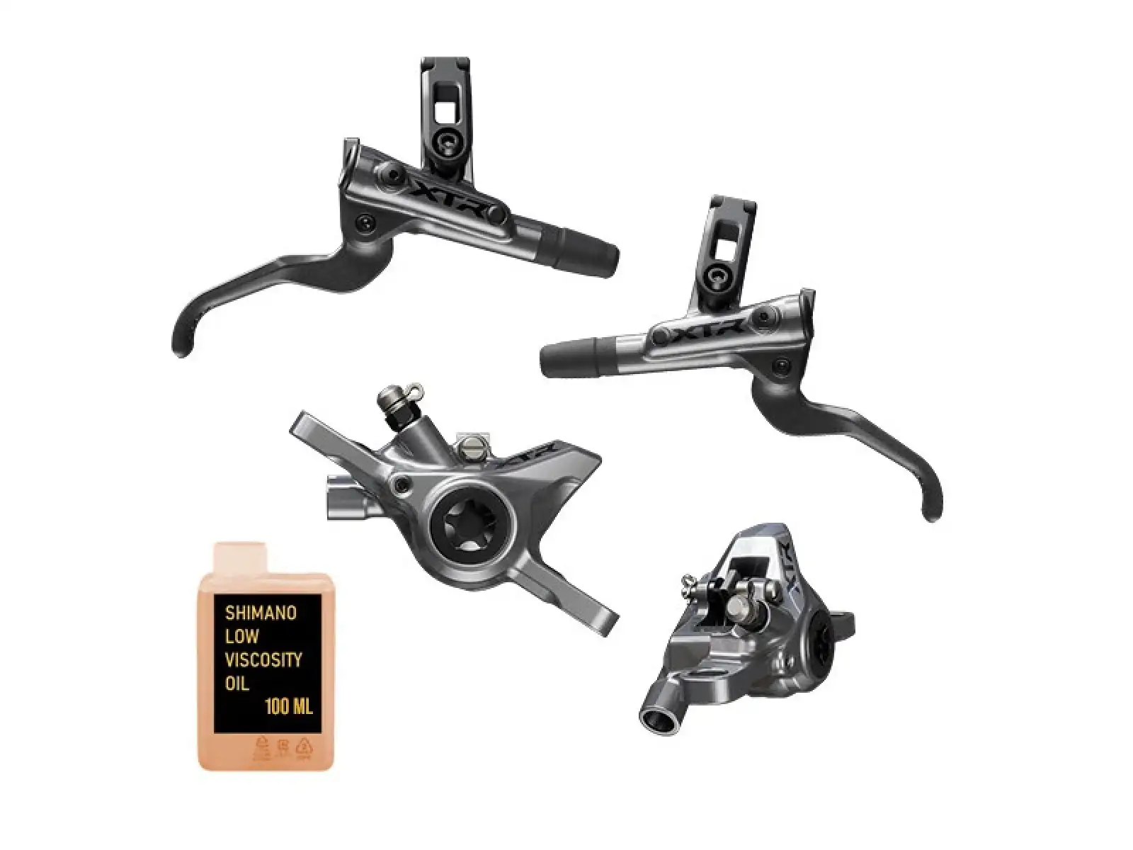 Shimano XTR BR-M9200/BL-M9200 Scheibenbremse vorne+hinten Upgrade-Set