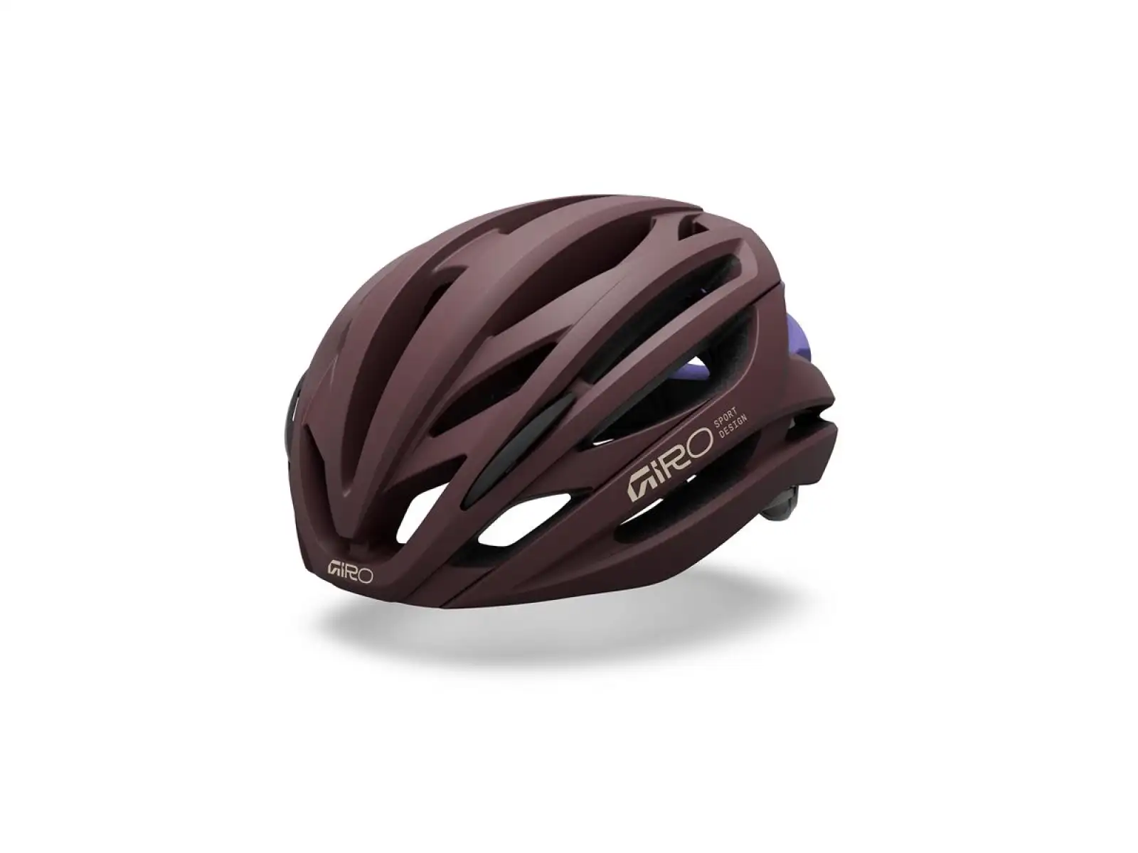 Giro Syntax MIPS Rennradhelm Mat Dark Maroon