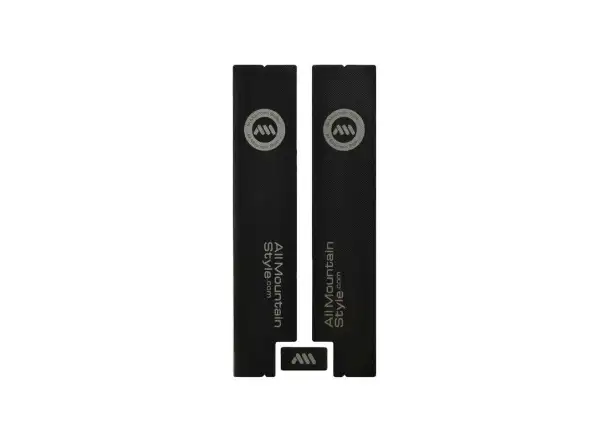 All Mountain Style Gabel-Schutzaufkleber Black/Silver