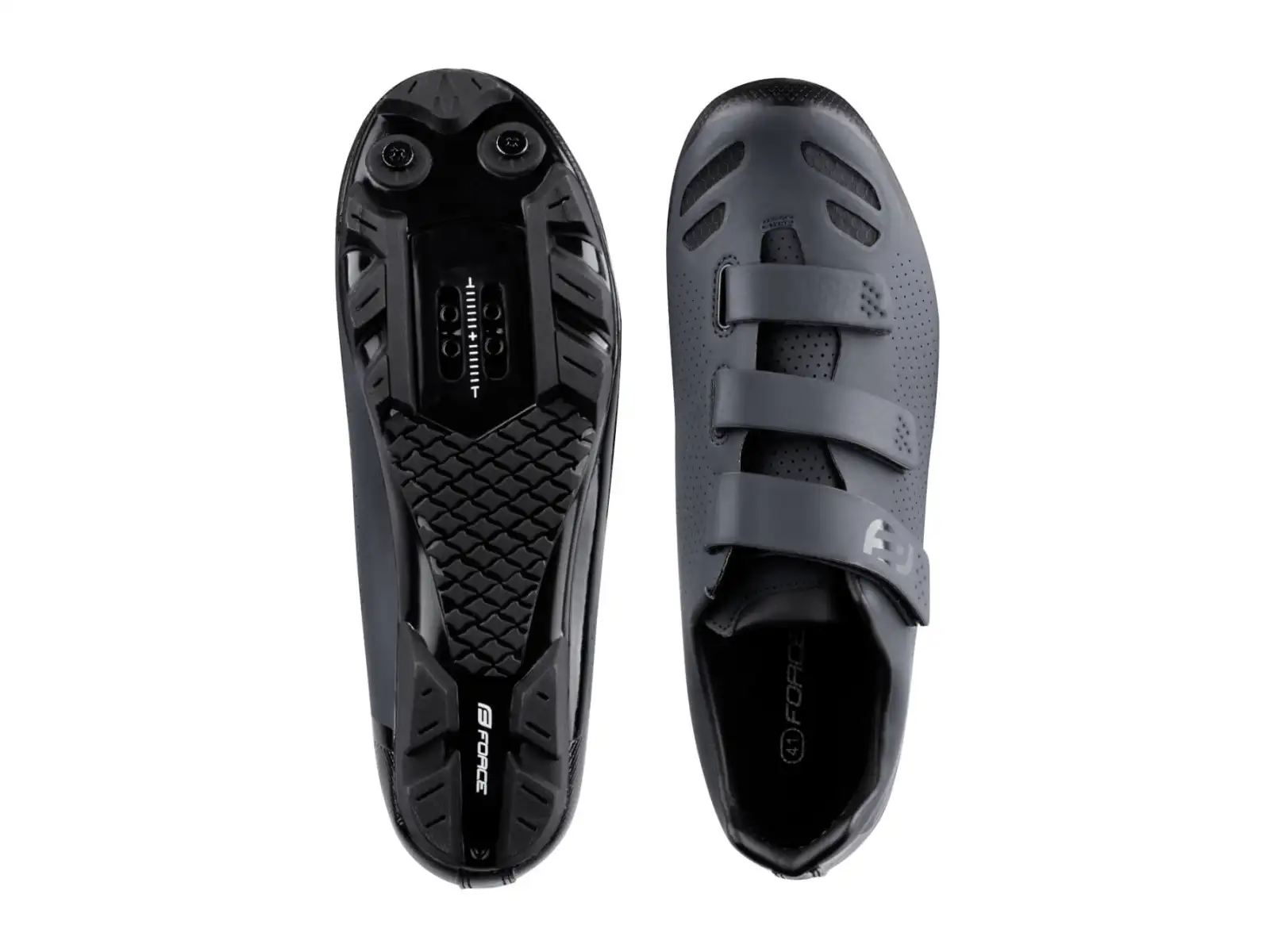 Force Hero MTB Herren-Mountainbike-Schuhe Schwarz