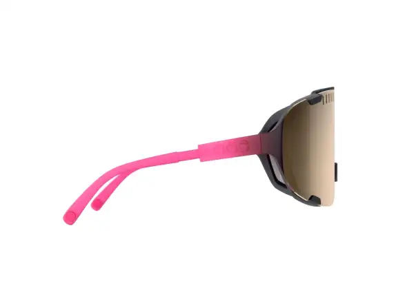 POC Devour Sonnenbrille Fluorescent Pink/Uranium Black Translucent