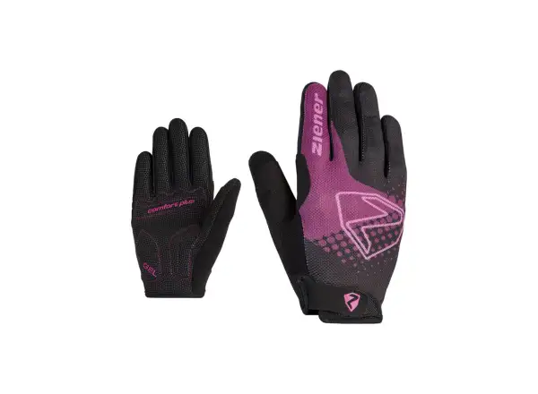 Ziener Colo Long Junior Kinderhandschuhe Purple Passion