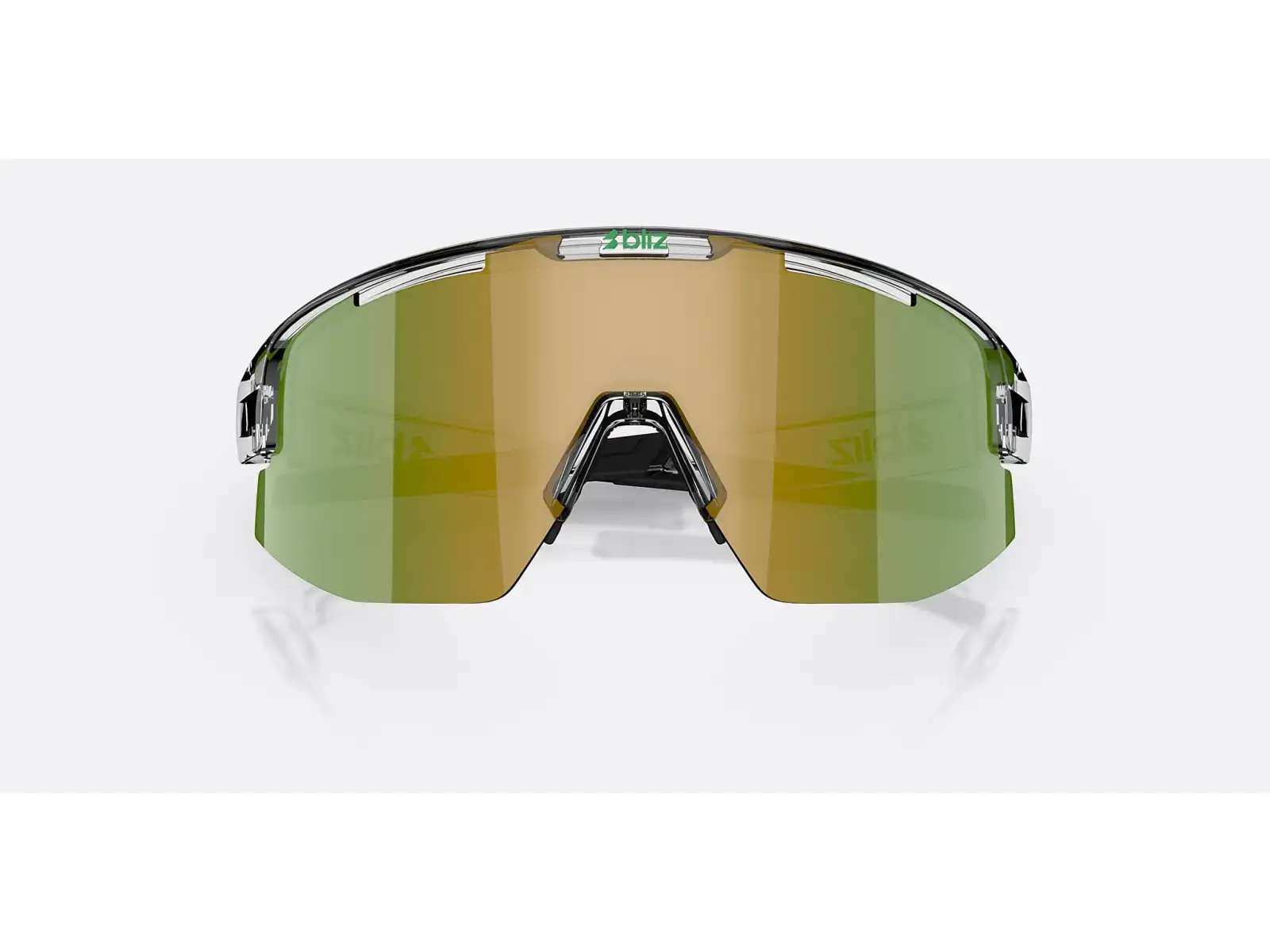 Bliz Matrix Sonnenbrille Transparent White/Brown Green Multi