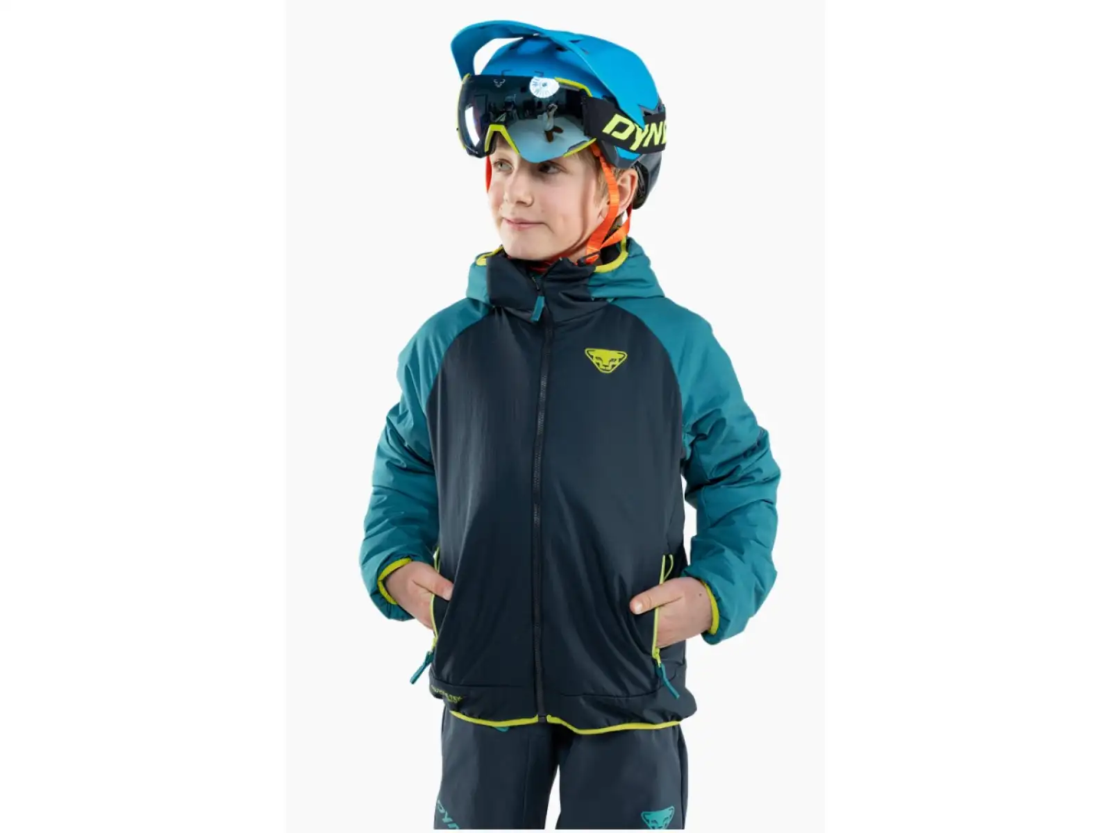 Dynafit Youngstar Infinium Insulation Kinderjacke in Entenblau