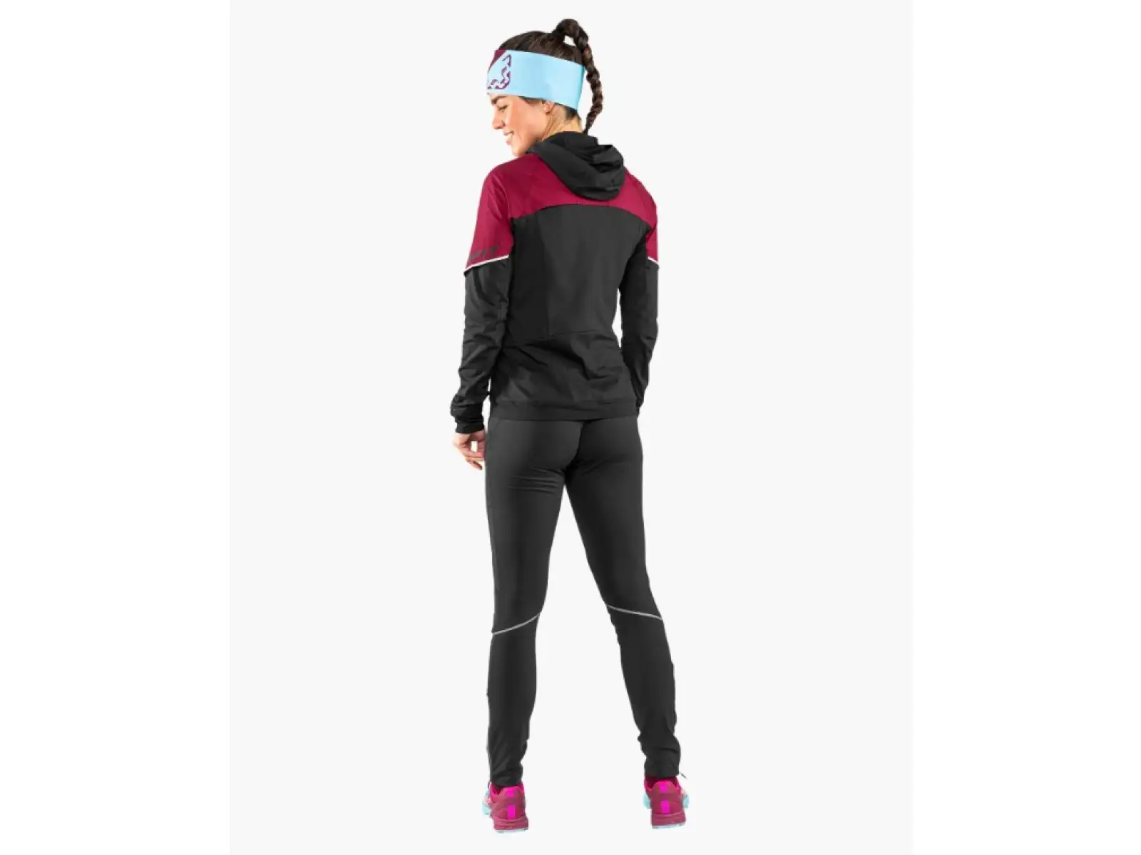 Dynafit Alpine Hybrid Damenlaufhose Black Out/Magnet