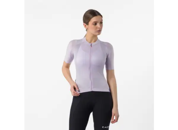 Castelli Espresso 2 W Damen-Trikot kurzer Ärmel Purple Mist