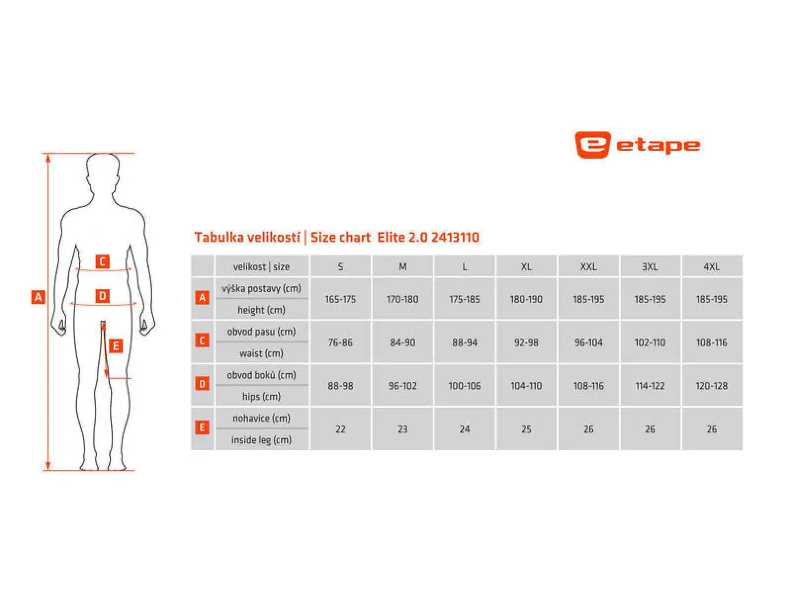 Etape Elite 2.0 Herren-Shorts mit Einsatz – Schwarz