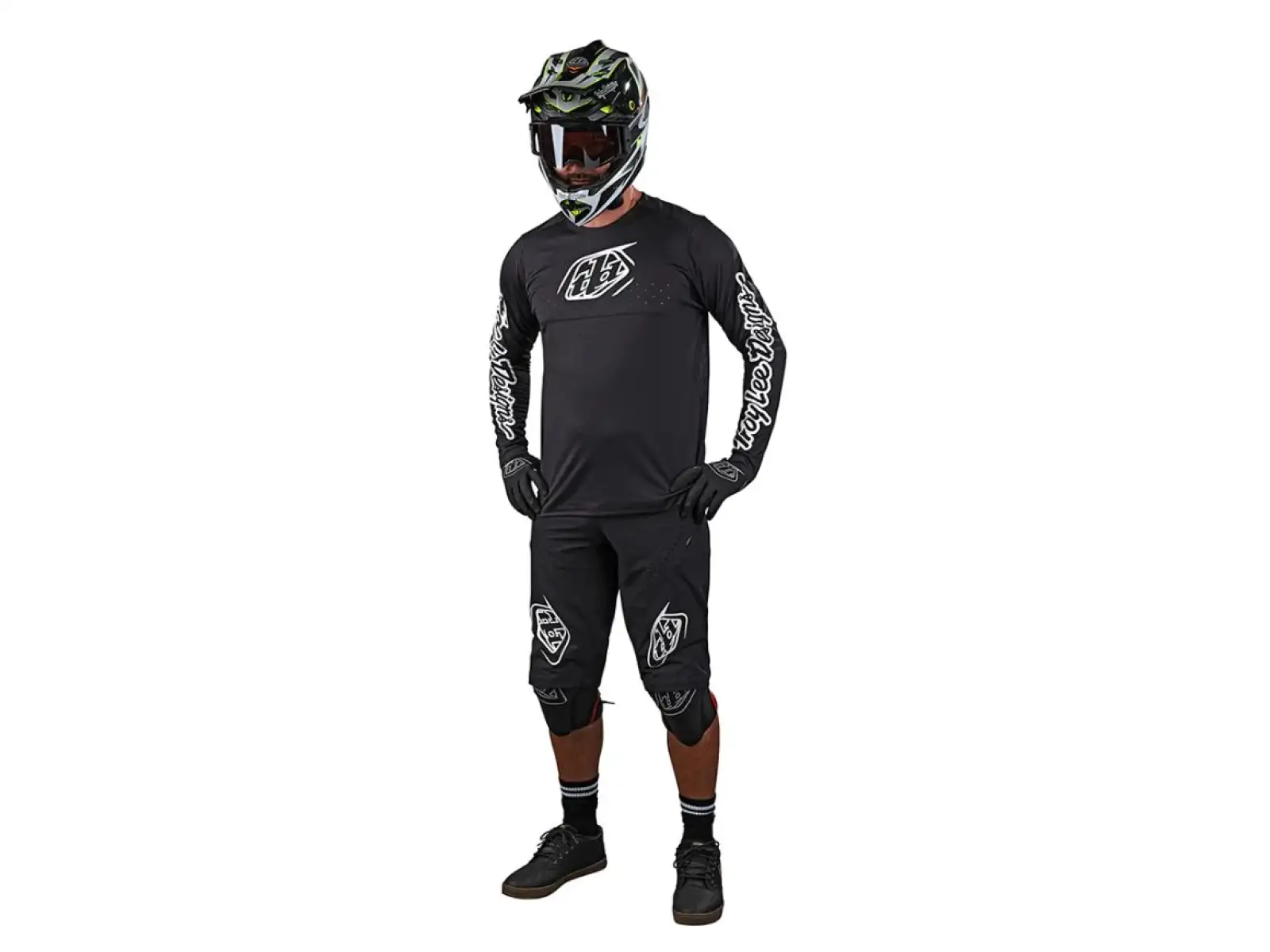 Troy Lee Designs Sprint Herren Shorts Mono Black