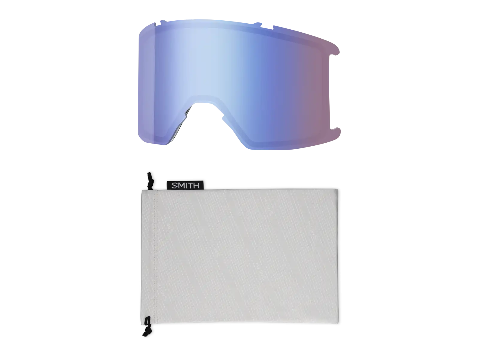 Smith Stash XL Skibrille Black / ChromaPop Sun Green Mirror (2 Gläser)