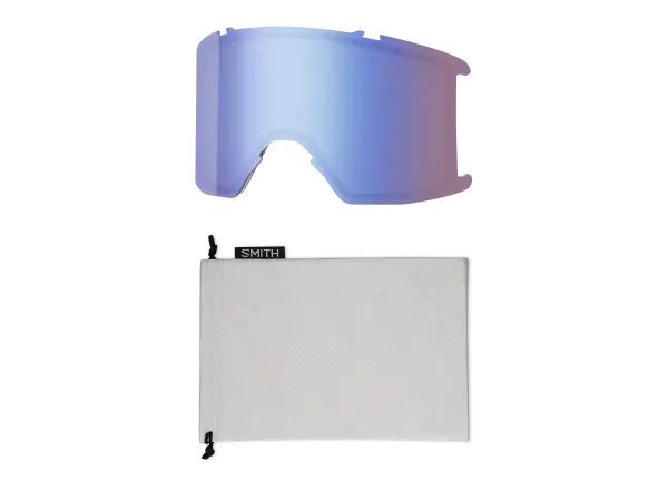 Smith Stash XL Skibrille Black / ChromaPop Sun Green Mirror (2 Gläser)