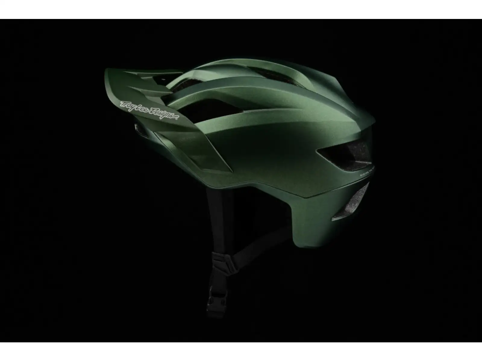 Troy Lee Designs Flowline MIPS Helm Orbit Schwarz